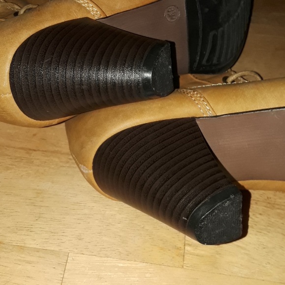 Leather faux boots - Picture 6 of 8